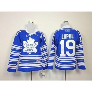 6861abe2a0c13_1 Maple Leafs #19 Joffrey Lupul Blue 2014 Winter Classic Women's Stitched NHL Jersey