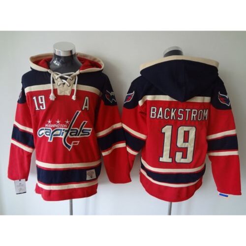 6861ac01a0b4d_1 Capitals #19 Nicklas Backstrom Red Sawyer Hooded Sweatshirt Stitched NHL Jersey