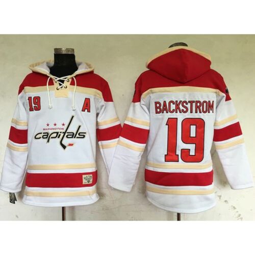 6861ac07df277_1 Capitals #19 Nicklas Backstrom White Sawyer Hooded Sweatshirt Stitched NHL Jersey