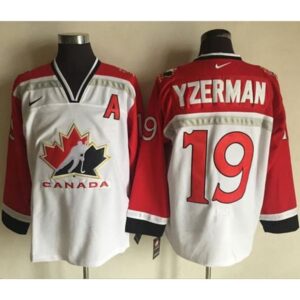 6861ac204278b_1 Team CA. #19 Steve Yzerman White/Red Throwback Stitched NHL Jersey