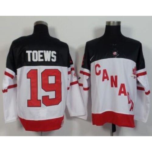 6861ac2d3b64c_1 Olympic CA. #19 Jonathan Toews White 100th Anniversary Stitched NHL Jersey