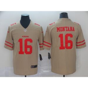 6861ac39ad3c3_1 Men's San Francisco 49ers #16 Joe Montana Gold Inverted Legend Stitched NFL Jersey