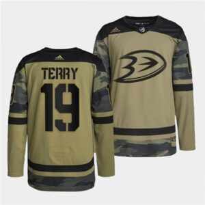 6861ac812a672_1 Men's Anaheim Ducks #19 Troy Terry 2022 Camo Military Appreciation Night Stitched Jersey