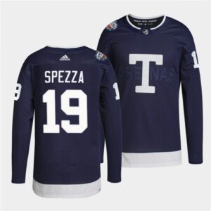 6861acffeb54b_1 Men's Toronto Maple Leafs #19 Jason Spezza 2022 Heritage Classic Navy Stitched Jersey