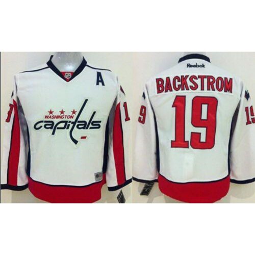 6861ad0f7a57f_1 Capitals #19 Nicklas Backstrom White Stitched Youth NHL Jersey