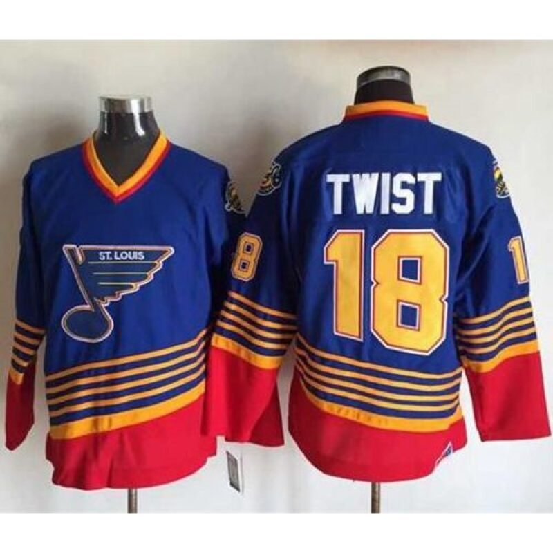 6861ad6689c73_1 Blues #18 Tony Twist Light Blue/Red CCM Throwback Stitched NHL Jersey
