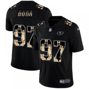 6861adc341e42_1 Men's San Francisco 49ers #97 Nick Bosa 2019 Black Statue Of Liberty Limited Stitched NFL Jersey