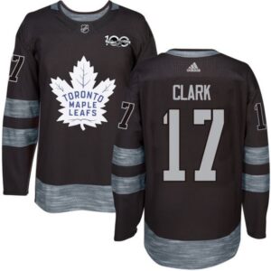 6861adf2671a6_1 Maple Leafs #17 Wendel Clark Black 1917-2017 100th Anniversary Stitched NHL Jersey