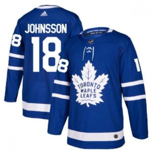6861ae041d721_1 Men's Toronto Maple Leafs #18 Andreas Johnsson Blue Stitched NHL Jersey