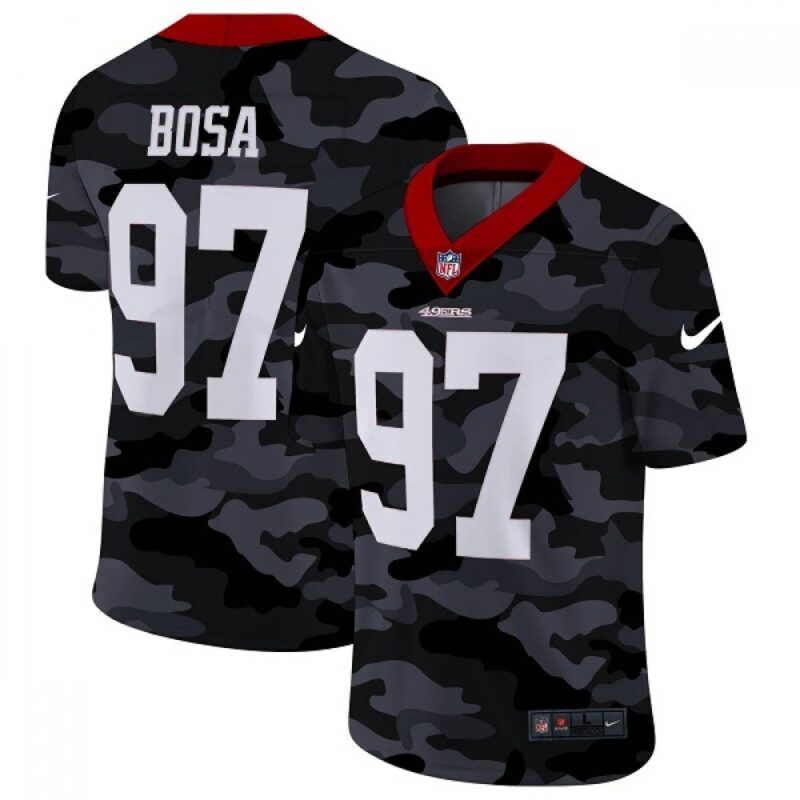 6861ae51c063c_1 Men's San Francisco 49ers #97 Nick Bosa 2020 Camo Limited Stitched Jersey