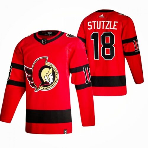 6861ae5ba91ce_1 Men's Ottawa Senators #18 Tim Stutzle 2021 Red Reverse Retro Stitched Jersey