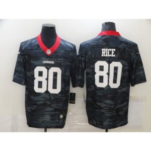 6861ae63edbc2_1 Men's San Francisco 49ers #80 Jerry Rice Camo Salute To Service Limited Stitched Jersey