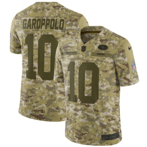 6861ae72764a3_1 Men's San Francisco 49ers #10 Jimmy Garoppolo 2018 Camo Salute to Service Limited Stitched NFL Jersey