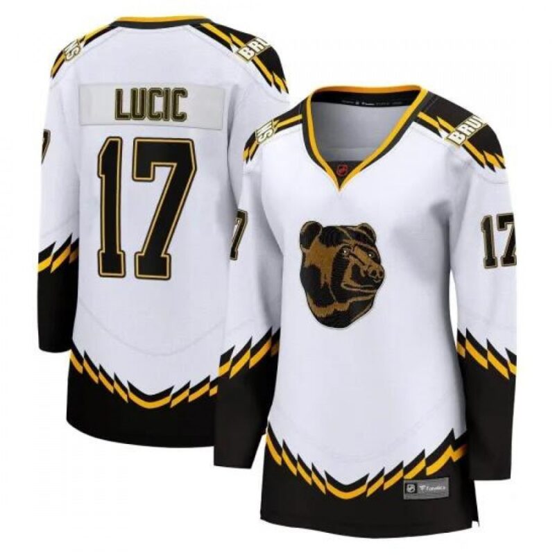 6861aeb5124f7_1 Women's Boston Bruins #17 Milan Lucic White Stitched Jersey