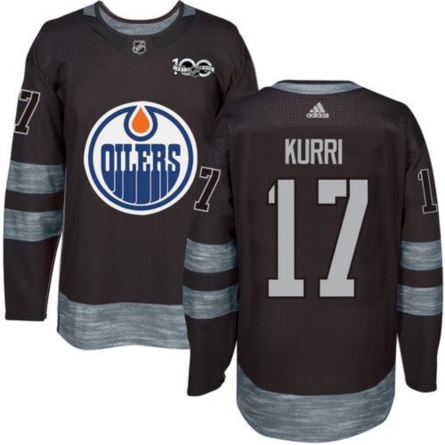 6861aef8b01a5_1 Oilers #17 Jari Kurri Black 1917-2017 100th Anniversary Stitched NHL Jersey