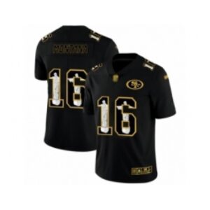 6861af060f157_1 Men's San Francisco 49ers #16 Joe Montana Jesus Black Faith Edition Limited Stitched Jersey