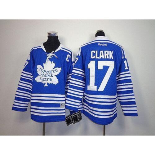 6861af0c2265d_1 Maple Leafs #17 Wendel Clark Blue 2014 Winter Classic Stitched Youth NHL Jersey