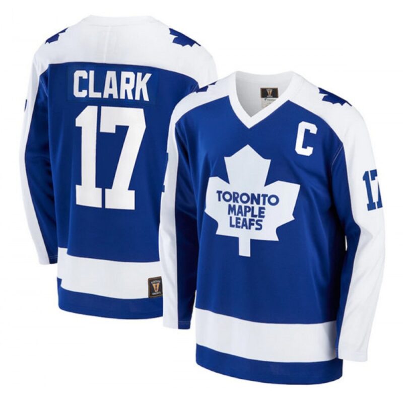 6861af0f28e82_1 Men's Toronto Maple Leafs #17 Wendel Clark Blue Stitched Jersey
