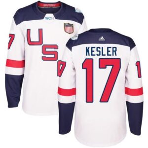 6861af156e99c_1 Team USA #17 Ryan Kesler White 2016 World Cup Stitched Youth NHL Jersey