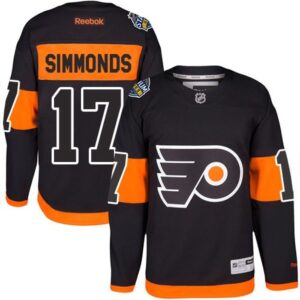 6861af1e57437_1 Flyers #17 Wayne Simmonds Black 2017 Stadium Series Stitched Youth NHL Jersey