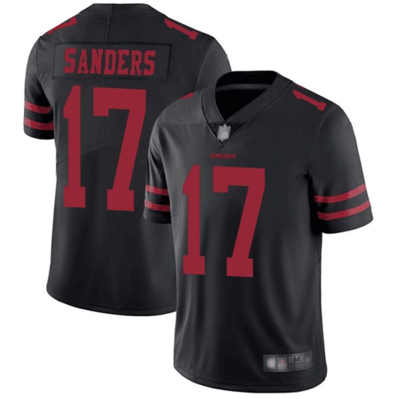 6861af272637b_1 Men's San Francisco 49ers #17 Emmanuel Sanders Black Vapor Untouchable Limited Stitched NFL Jersey