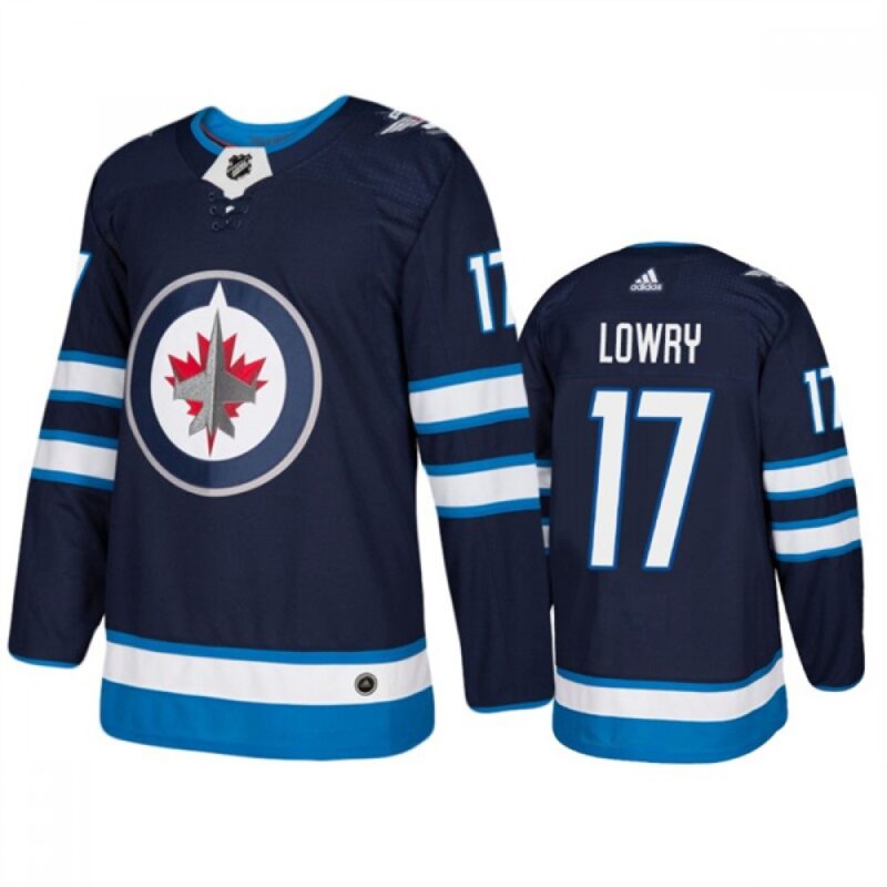6861af4d4ed27_1 Men's Winnipeg Jets #17 Adam Lowry Navy Stitched Jersey