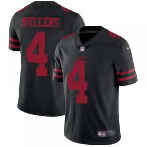 6861af71c0bfd_1 Men's San Francisco 49ers #4 Nick Mullens Black Vapor Untouchable Limited Stitched NFL Jersey