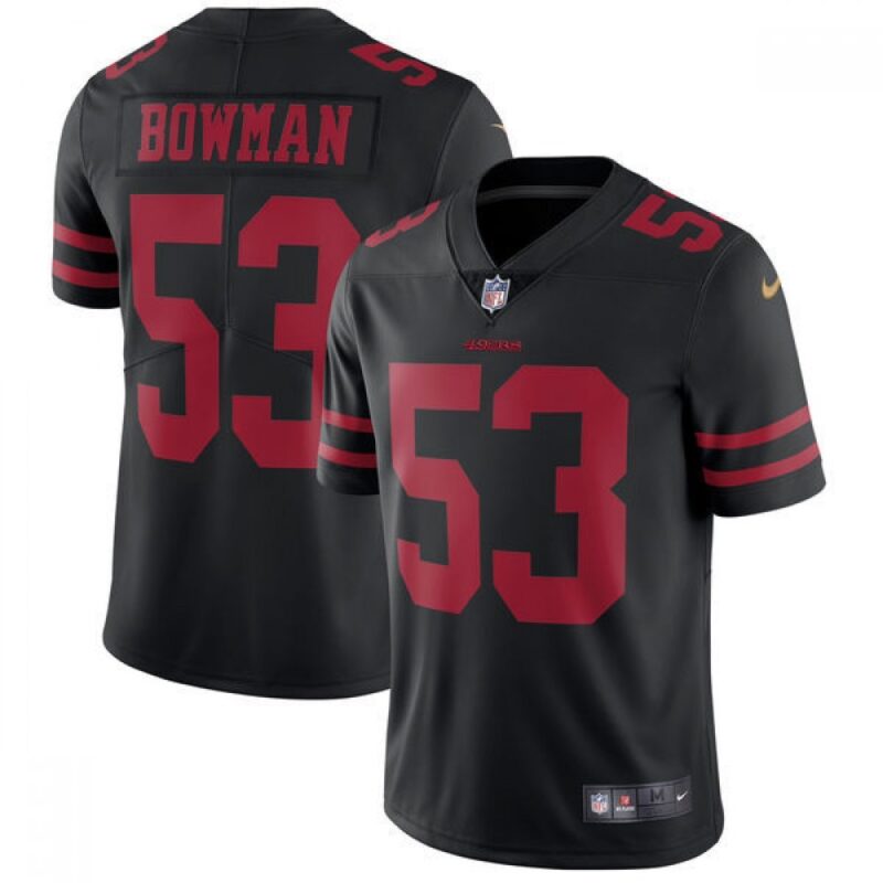 6861af92bcb8c_1 Men's San Francisco 49ers #53 NaVorro Bowman Black Vapor Untouchable Limited Stitched NFL Jersey