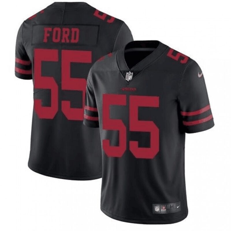 6861af9b97785_1 Men's San Francisco 49ers #55 Dee Ford Black Vapor Untouchable Limited Stitched NFL Jersey