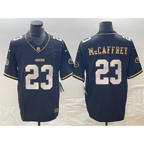 6861afdacfe99_1 Men's San Francisco 49ers #13 Brock Purdy Black Gold 2023 F.U.S.E. Stitched Jersey