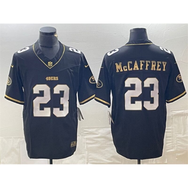 6861afdacfe99_1 Men's San Francisco 49ers #13 Brock Purdy Black Gold 2023 F.U.S.E. Stitched Jersey