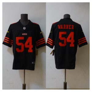 6861aff003a0d_1 Men's San Francisco 49ers #54 Fred Warner 2023 F.U.S.E. Black Vapor Untouchable Limited Stitched Football Jersey