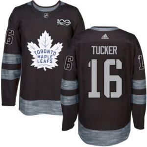 6861b00055d73_1 Maple Leafs #16 Darcy Tucker Black 1917-2017 100th Anniversary Stitched NHL Jersey