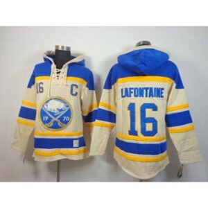 6861b03837fc0_1 Sabres #16 Pat Lafontaine Cream Sawyer Hooded Sweatshirt Stitched NHL Jersey