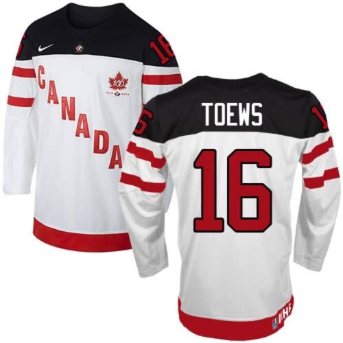 6861b04971d54_1 Olympic CA. #16 Jonathan Toews White 100th Anniversary Stitched NHL Jersey