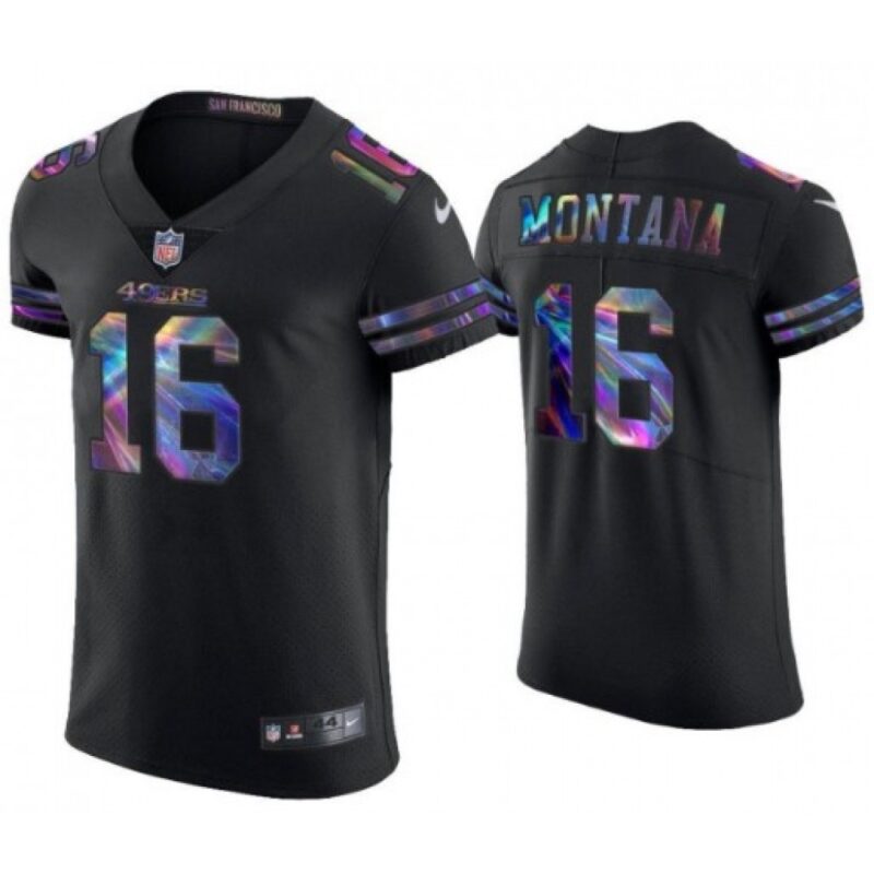 6861b08e43168_1 Men's San Francisco 49ers #16 Joe Montana Black Edition Stitched Football Jersey