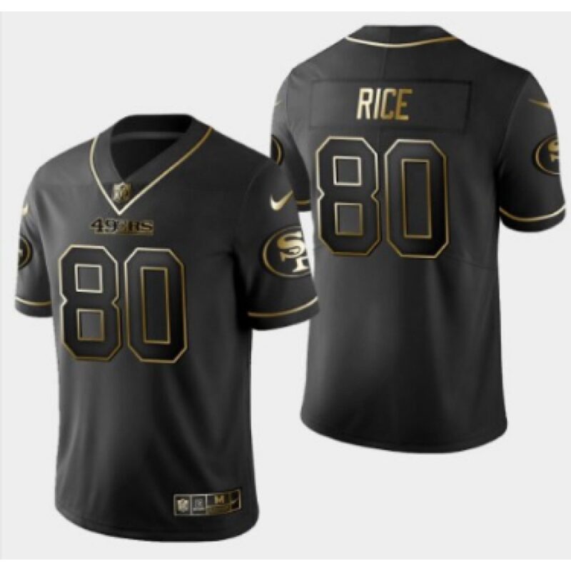 6861b0a992591_1 Men's San Francisco 49ers #80 Jerry Rice Black 2019 Golden Edition Stitched NFL Jersey