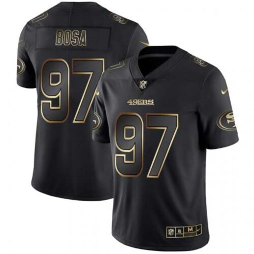 6861b0b86798b_1 Men's San Francisco 49ers #97 Nick Bosa 2019 Black Gold Edition Stitched NFL Jersey