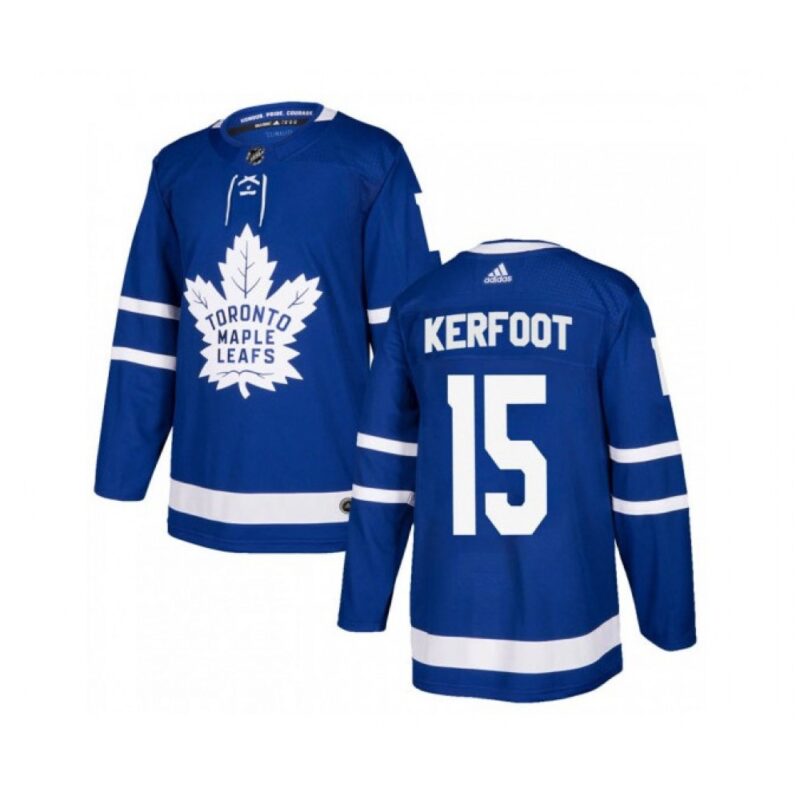 6861b0f58afa5_1 Men's Toronto Maple Leafs #15 Alexander Kerfoot 2021 Blue Stitched NHL Jersey