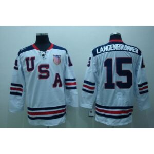 6861b1051dbd4_1 2010 Olympic Team USA #15 Jamie Langenbrunner Stitched White 1960 Throwback NHL Jersey