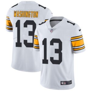 6861b105750cb_1 Men's Pittsburgh Steelers #13 James Washington White 2019 Vapor Untouchable Limited Stitched NFL Jersey