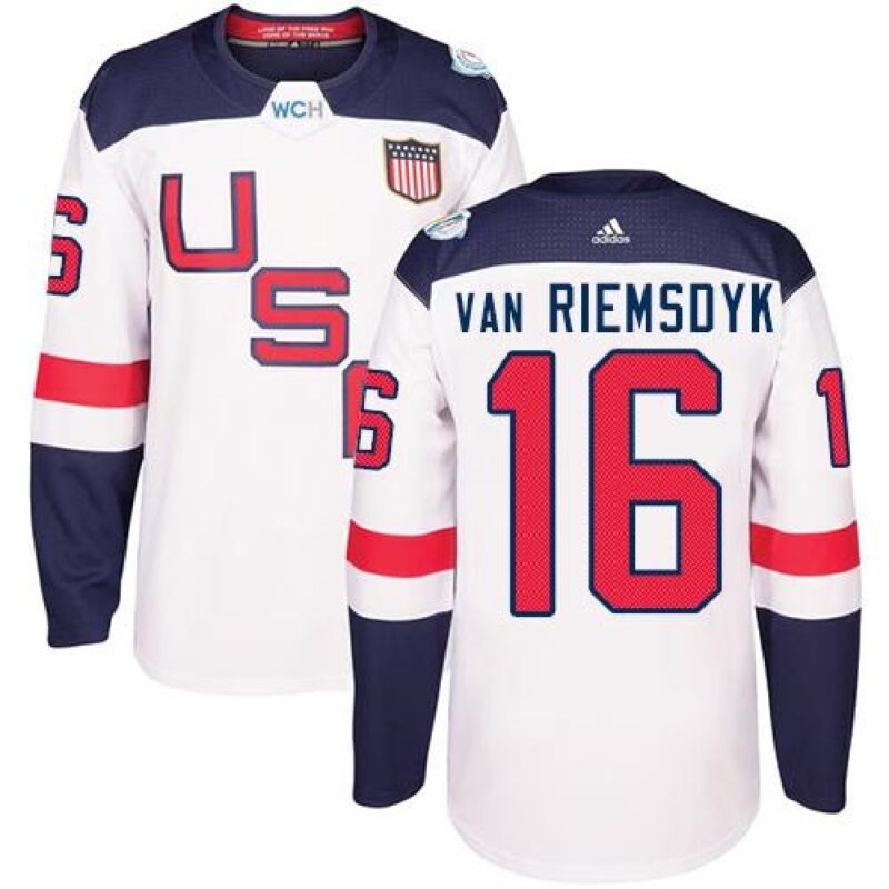 6861b10b75e9d_1 Team USA #16 James van Riemsdyk White 2016 World Cup Stitched Youth NHL Jersey