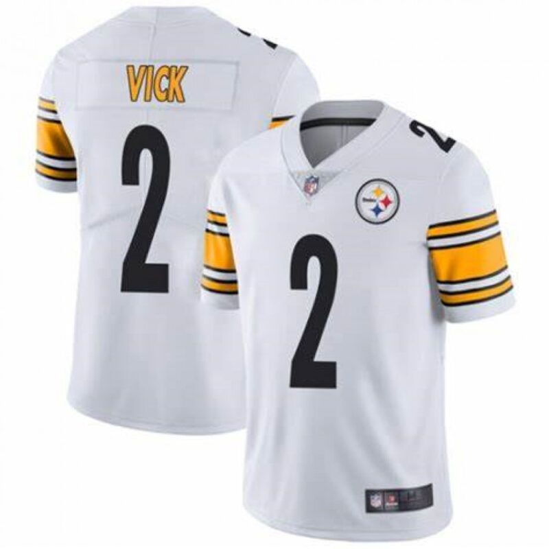 6861b123ad462_1 Men's Pittsburgh Steelers #2 Michael Vick White Vapor Untouchable Limited Stitched Jersey