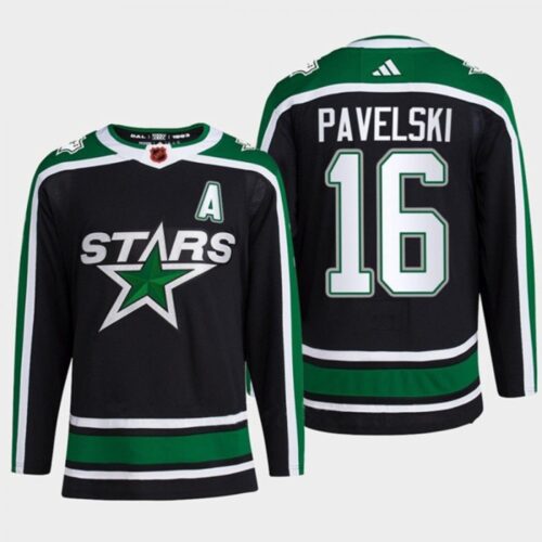 6861b1308e2f8_1 Men's Dallas Stars #16 Joe Pavelski Black 2022-23 Reverse Retro Stitched Jersey