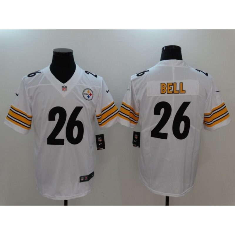 6861b13581e76_1 Men's Pisttburgn Steelers #26 Le'Veon Bell White Vapor Untouchable Player Limited Jersey