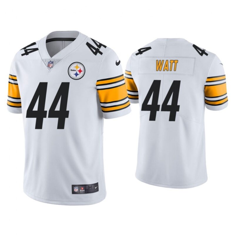 6861b1471d489_1 Men's Pittsburgh Steelers #44 Derek Watt White Vapor Untouchable Limited Stitched Jersey