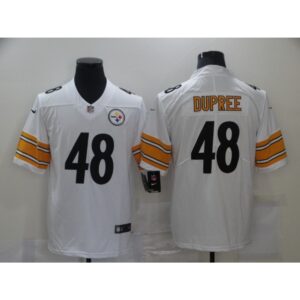 6861b14a1787a_1 Men's Pittsburgh Steelers #48 Bud Dupree White Vapor Untouchable Limited Stitched NFL Jersey