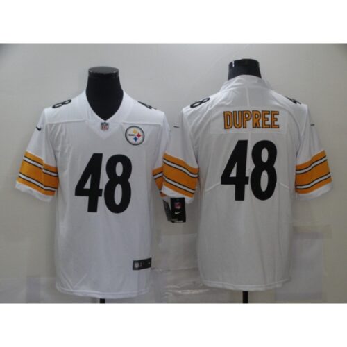 6861b14a1787a_1 Men's Pittsburgh Steelers #48 Bud Dupree White Vapor Untouchable Limited Stitched NFL Jersey
