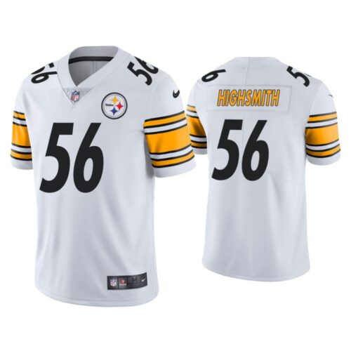 6861b1505bbc5_1 Men's Pittsburgh Steelers #56 Alex Highsmith White Vapor Untouchable Limited Stitched Jersey