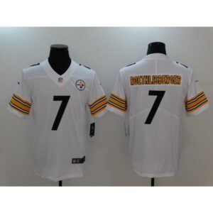 6861b15c2ec58_1 Men's Pisttburgn Steelers #7 Ben Roethlisberger White Vapor Untouchable Player Limited Jersey